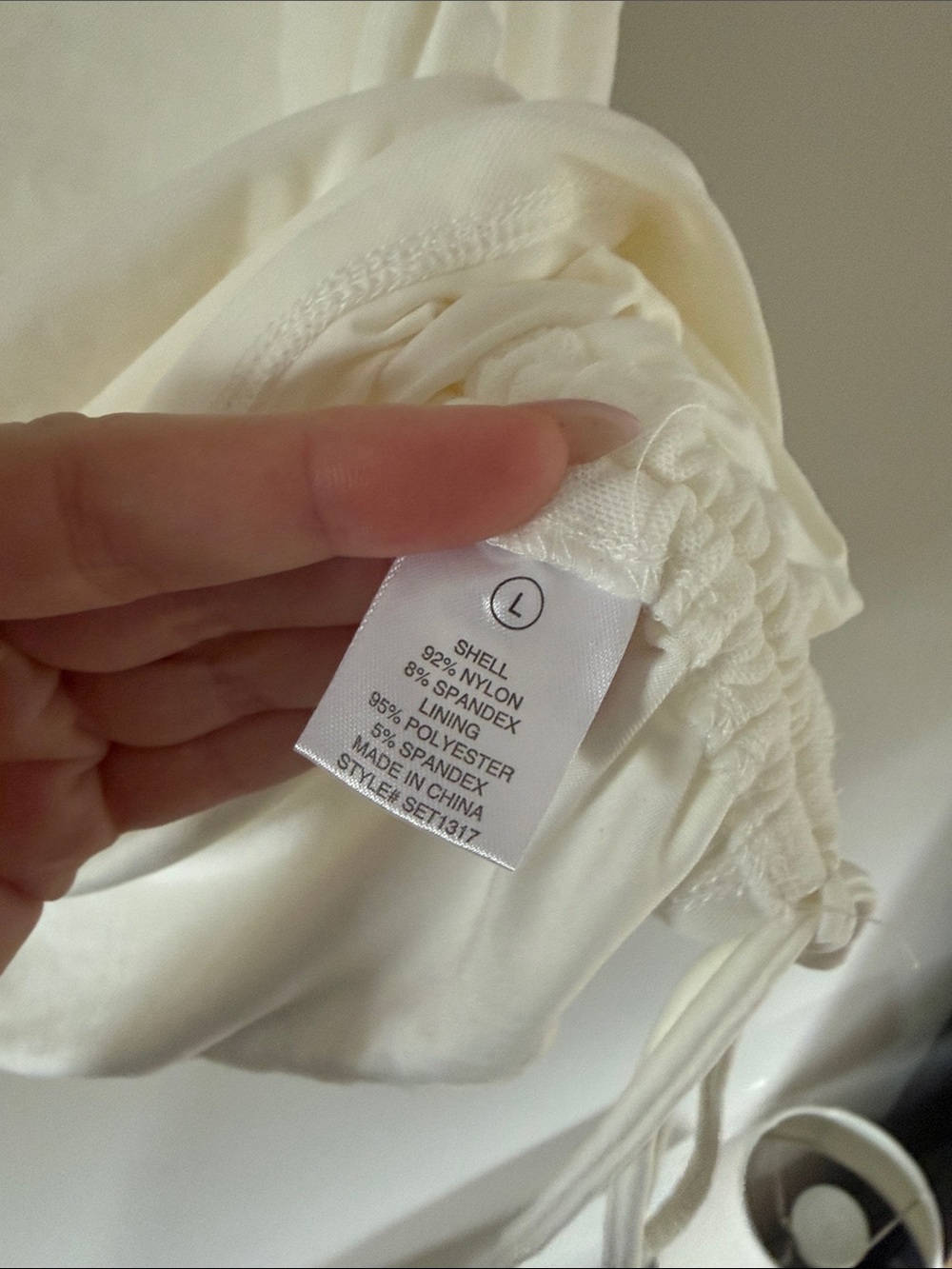 Fashion Nova | White Ruched Side Drawstring Skirt - Picture 3 of 5